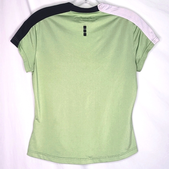 Jamie Sadock Tennis Top Lime Green Pull-over Size Small Excellent Look 💚 - Picture 3 of 3